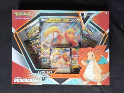 COFFRET POKEMON DRACOLOSSE V Evolution Céleste Scellé FR NEUF EUR