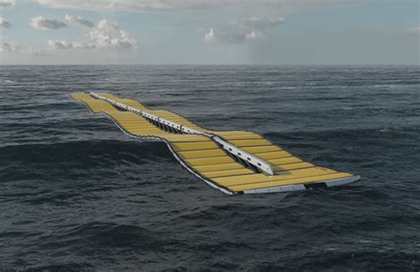 Sea Wave Energy présente une nouvelle version de sa centrale