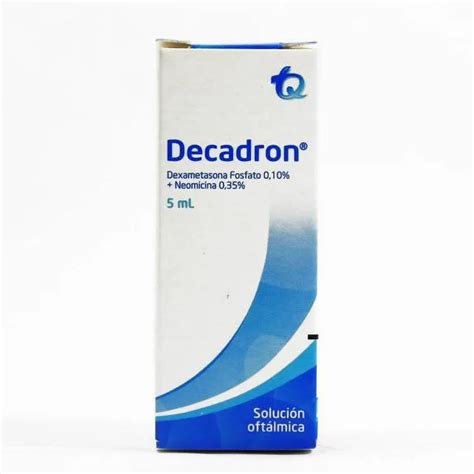 Decadron Sol Oftalmica Droguería Salud Market