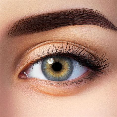 Aricona Farbige Kontaktlinsen mit Stärke, Blau, -2,00 Dioptrien