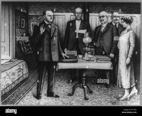 First inauguration of Calvin Coolidge Stock Photo - Alamy