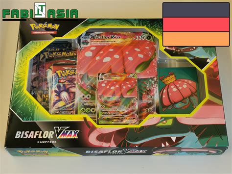 Pokémon Bisaflor Vmax Kampfbox Kollektion Deutsch Fabitasia Cards