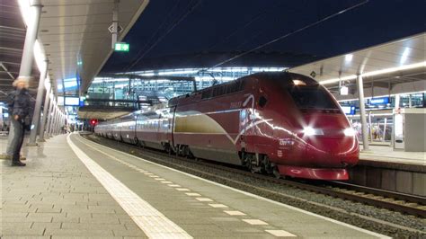 Thalys Pbka Vertrekt Uit Utrecht Centraal Youtube