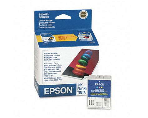 Epson Stylus COLOR 600 Black Ink Cartridge - 540 Pages