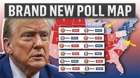 2024 Battleground Map Based On New Polling Averages Trump Vs Biden