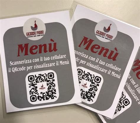 Il Tuo Nuovo Menù Digitale In Un Qr Code Graficamica