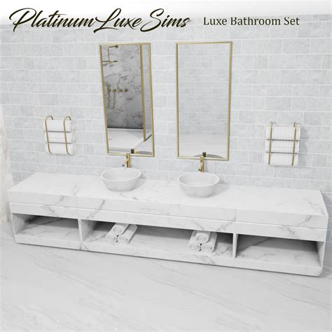 LUXE BATHROOM SET So Here Is Our First Bathroom Set 15 Brand New