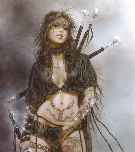 Psead6yc3n4  684×768 Luis Royo Warrior Woman Fantasy Warrior