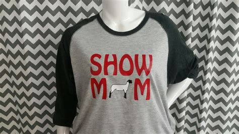 Show Mom Shirt Livestock Mom Livestock Shirts Show Mom