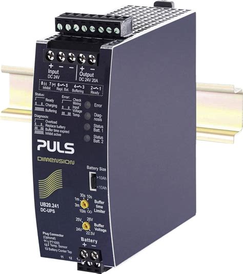 Buy PULS UB20 241 Rail Mounted PSU DIN 24 V DC 20 A 480 W No Of