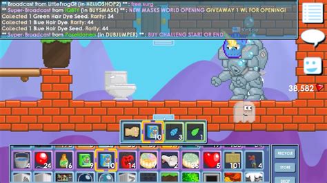 Growtopia How To Make Blue Spiritfire Mask Youtube