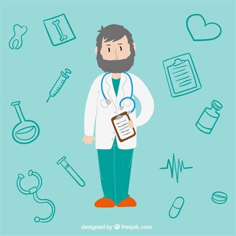 Free Vector | Doctor illustration