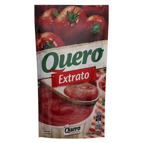 Extrato de Tomate Quero Sachê 1 02kg Super Primavera