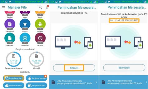 Cara Memindahkan Data Android Ke Komputer Tanpa Kabel Dengan Asus File