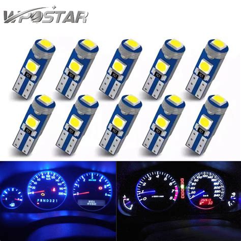 Pcs T Led Bulb W W W W Led Canbus Car Interior Lights Chip