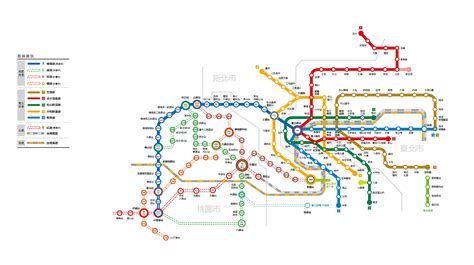 桃園機場捷運圖