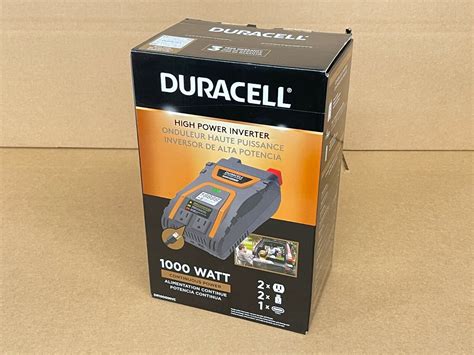 ⭐duracell High Power Inverter 1000 Watt 1000w Continuous Power