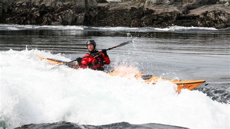 Kayaking Tidal Rapids - Coast Mountain Expedition