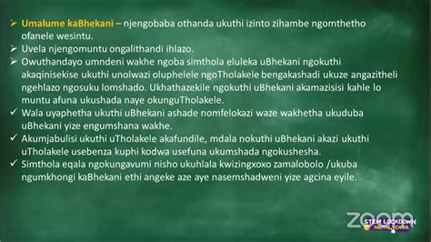 Grade 12 Isizulu Fal Umshado Inoveli Abalingiswa Ababalulekile