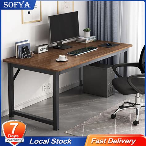 Sofya Cm Cm Cm Computer Desk Meja Belajar Study Table Notebook