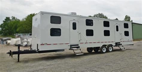 Man Bunk Bed Trailer Disaster Relief Rich Specialty Trailers