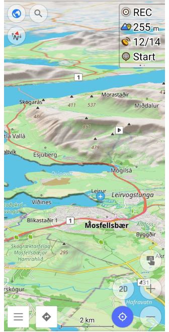 Topography | OsmAnd