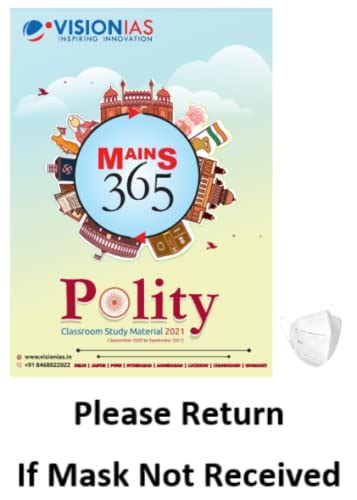 Amazon In Buy Vision IAS Mains 365 Polity Classroom Study Material