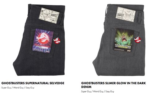 Naked Famous Denim Ghostbusters Apparel Ecto Containment