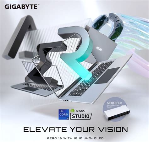 GIGABYTE AERO 16: the new high-performance masterpiece notebook with ...