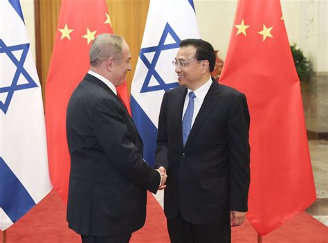 Chinese Premier Li Keqiang Meets Visiting Israeli Pm China Plus