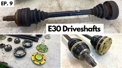 Ep 9 My Bmw E30 Restoration Driveshaft Restoration Including Removal Of Both Cv Axles Youtube