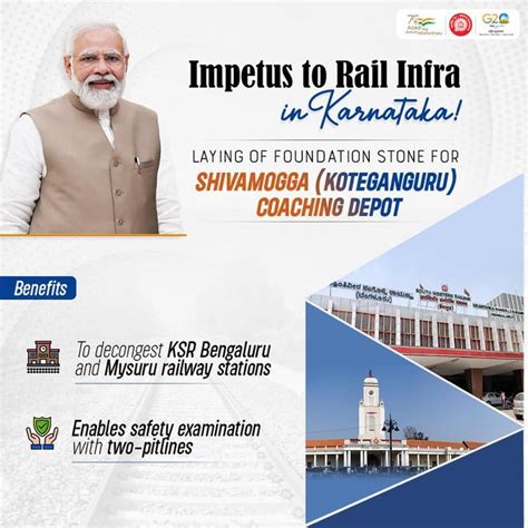 West Central Railway On Twitter Impetus To Rail Infra In Karnataka