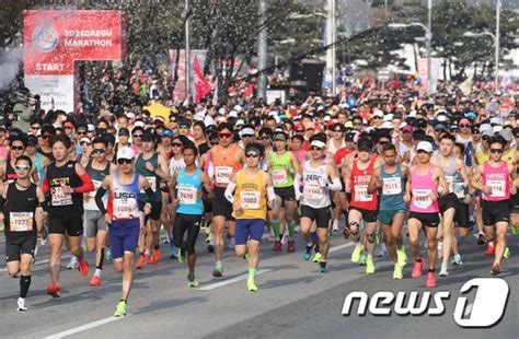 케냐 스태픈 키프릅 대구국제마라톤 우승2시간7분4초1보 뉴스1