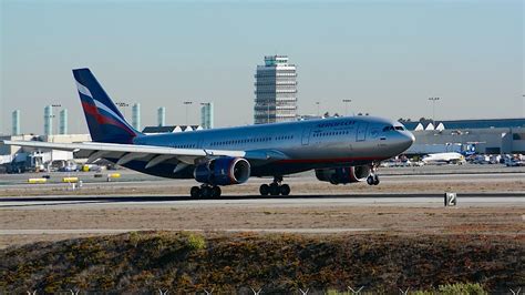 Aeroflot Airbus A330 200 VQ BBG Landing At LAX YouTube