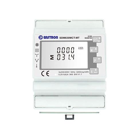 Sdm Mct Mt Multi Tariff Rs Ct Operated Din Rail Three Phase Mid