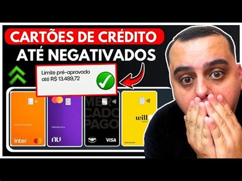 ZERO ANUIDADE TOP 6 CARTÕES DE CRÉDITO APROVANDO ATÉ ALGUNS