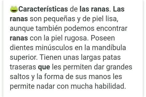 Cu Les Son Las Caracter Sticas De La Rana En La Caza Brainly Lat