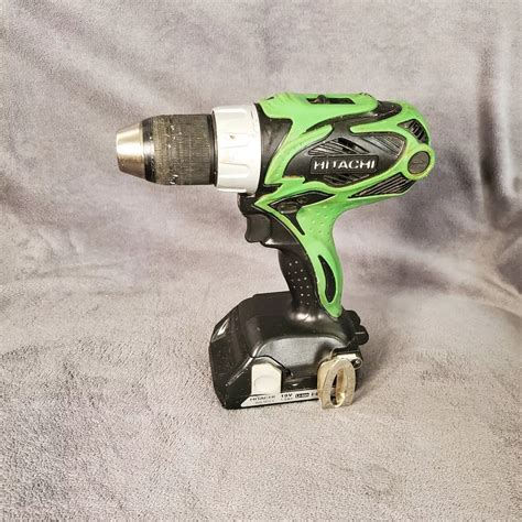 Hitachi 18 Volt 12 In Cordless Drill Driver Ds18dsal 58 Off