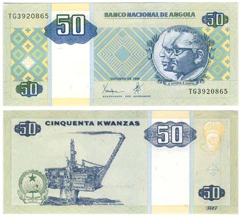 ANGOLA 50 KWANZAS 1999 UNC 146