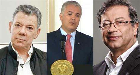 ¿Quiénes han sido los últimos presidentes de Colombia?