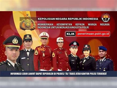 Polri Buka Pendaftaran Penerimaan Anggota Tamtama Bintara Dan Taruna