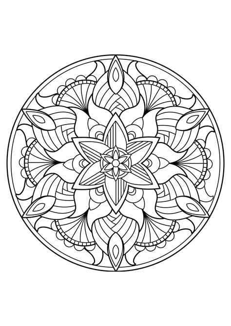 Mandala Mandalas A Colorier Photos Coloriages Dessins The Best Porn