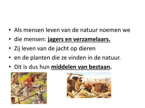 Ppt Hoofdstuk 2 De Tijd Van Jagers En Boeren Powerpoint Presentation