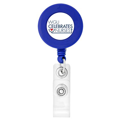 Wgu Celebrates Nurses Retractable Badge Holder Wgustore