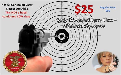 Concealed Carry Class Minimum Standards Ccw 100 25 Feb 2021