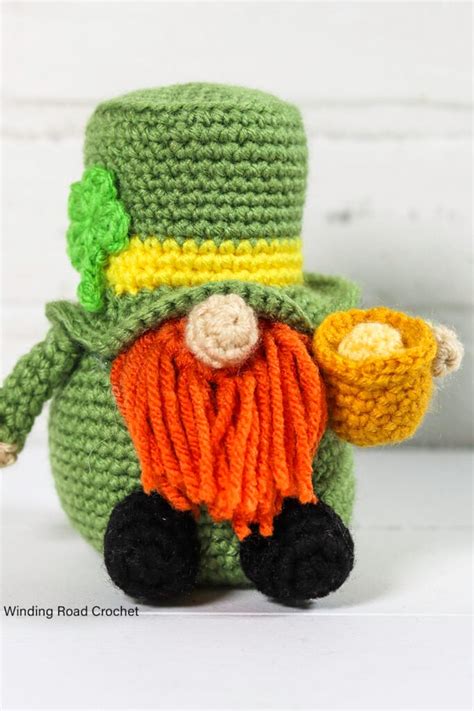 St Patrick S Day Gnome Free Crochet Pattern Winding Road Crochet