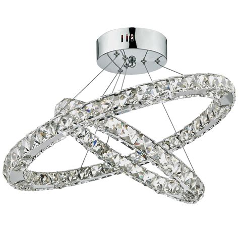 Roma LED Chrome Pendant Rom2550 | The Lighting Superstore