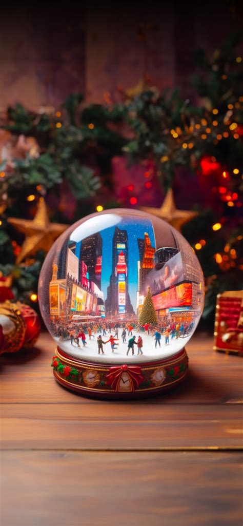 Christmas In New York Snow Globe Wallpapers Central