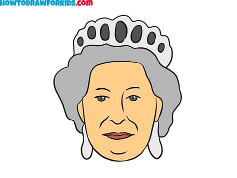 How to draw queen elizabeth – Artofit