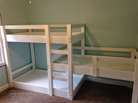 Triple Bunk Bed  Diy Bunk Bed Bunk Bed Plans Cool Bunk Beds